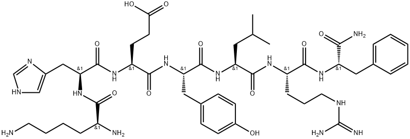 AF2 neuropeptide, 146269-94-5, 结构式