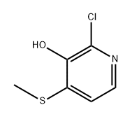 2-Chloro-4-(methylthio)pyridin-3-ol Structure