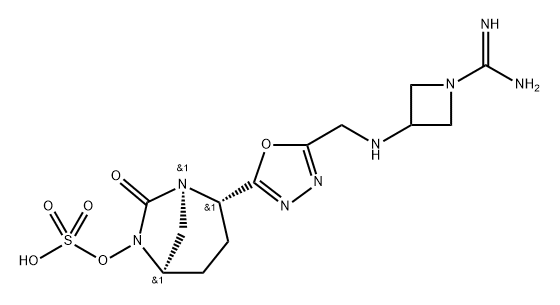 1463521-65-4 (2S,5R)-2-(5-(((1-CARBAMIMIDOYLAZETIDIN-3-YL)AMINO )METHYL)-1,3,4-OXADIAZOL-2-YL)-7-OXO-1,6-DIAZABIC