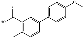 4'-methoxy-4-methyl-[1,1'-biphenyl]-3-carboxylic acid Structure
