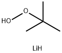 Hydroperoxide, 1,1-dimethylethyl, lithium salt (1:1) Struktur