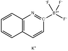 potassium trifluoro(quinolin-2-yl)borate 结构式