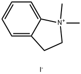 1,1-DIMETHYLINDOLIN-1-IUM IODIDE,14725-27-0,结构式