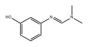 m-Dimethylaminomethyleneiminophenol Struktur