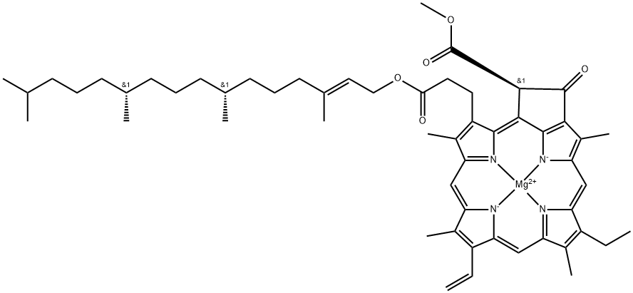 protochlorophyll 结构式