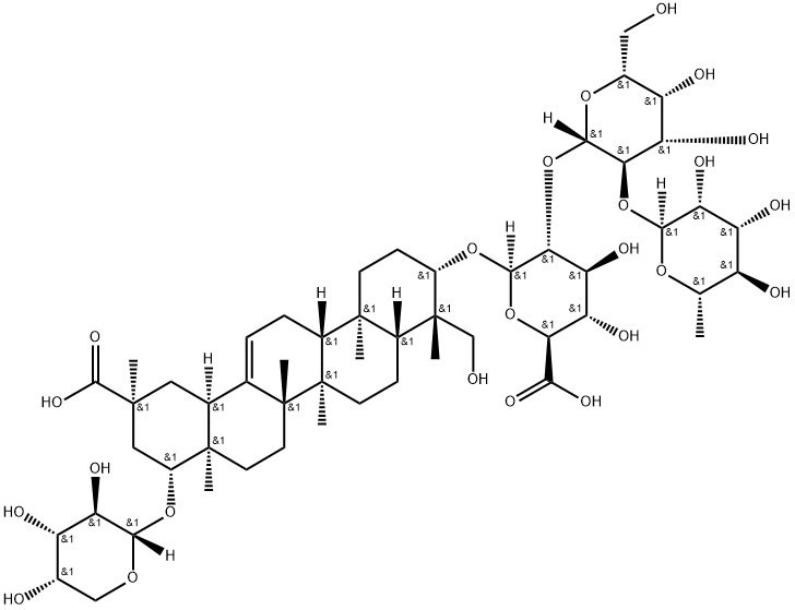 sophoraflavoside III 结构式