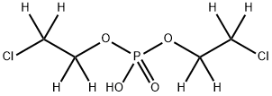 Di-β,β'-Chloroethylphosphoric Acid-d8 结构式