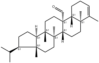 フィリカン-3-エン-25-al 化学構造式