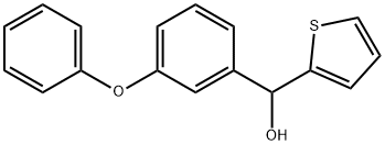 (3-phenoxyphenyl)(thiophen-2-yl)methanol Structure