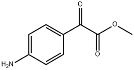 Benzeneacetic acid, 4-amino-α-oxo-, methyl ester Structure