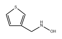 N-(Thiophen-3-ylmethyl)hydroxylamine Structure