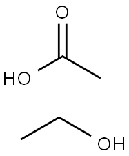 WATER : ETHANOL : ACETIC ACID 6:3:1|