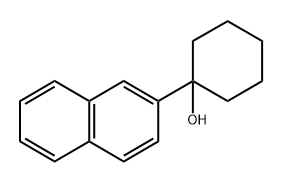 1-(naphthalen-2-yl)cyclohexanol Structure