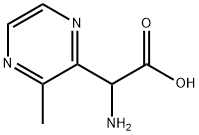 2-amino-2-(3-methylpyrazin-2-yl)acetic acid Structure