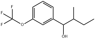 α-(1-Methylpropyl)-3-(trifluoromethoxy)benzenemethanol,1482857-17-9,结构式