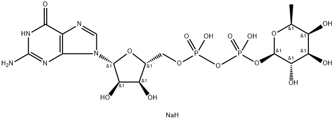 GDP-L-岩藻糖,148296-47-3,结构式