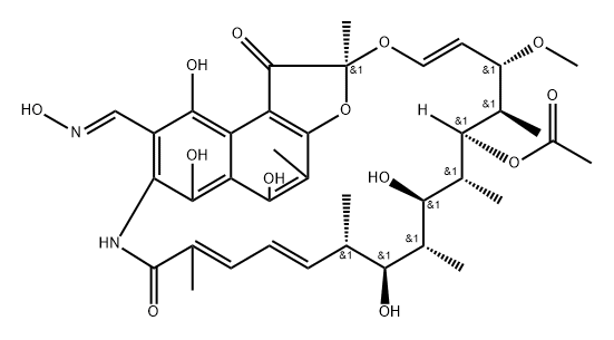 14840-02-9 3-(Hydroxyiminomethyl)rifamycin SV
