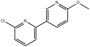 6-Chloro-6'-methoxy-2,3'-bipyridine Structure