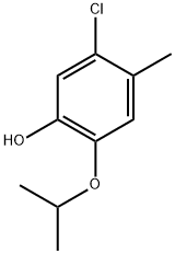 5-chloro-2-isopropoxy-4-methylphenol Structure