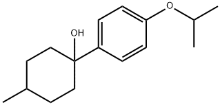 1-(4-isopropoxyphenyl)-4-methylcyclohexanol,1486429-84-8,结构式