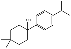 1-(4-isopropylphenyl)-4,4-dimethylcyclohexanol,1486743-64-9,结构式