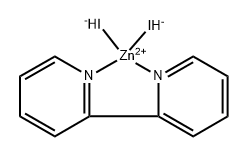 Zinc, (2,2'-bipyridine-κN1,κN1')diiodo-, (T-4)- Structure