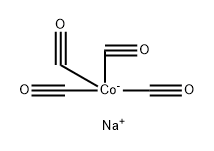 Sodium cobalt tetracarbonyl Struktur