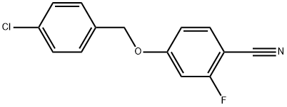 1487937-49-4 4-[(4-Chlorophenyl)methoxy]-2-fluorobenzonitrile