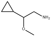 Cyclopropaneethanamine, β-methoxy- 化学構造式