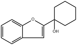 1-(benzofuran-2-yl)cyclohexanol,1488411-94-4,结构式