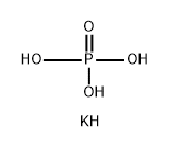 potassium pentahydrogen bis(phosphate) Struktur