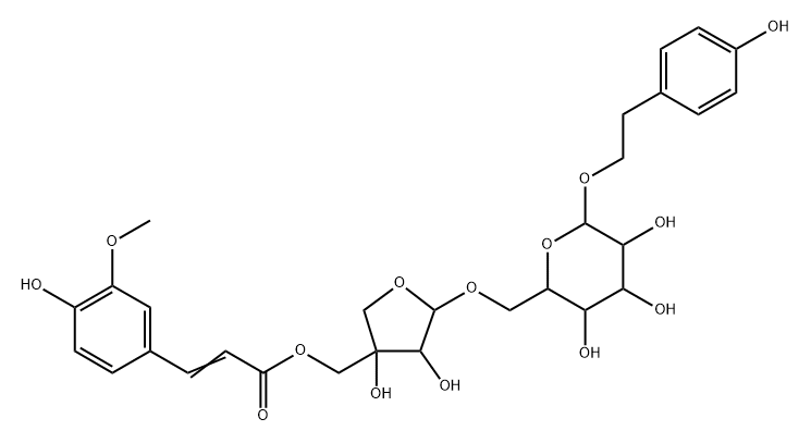 osmanthuside J 结构式