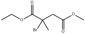 Butanedioic acid, 2-bromo-2-methyl-, 1-ethyl 4-methyl ester, radical ion(1+) (9CI),149243-35-6,结构式
