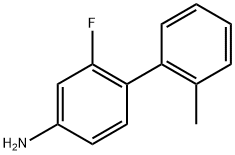 2-Fluoro-2'-methyl-[1,1'-biphenyl]-4-amine 化学構造式