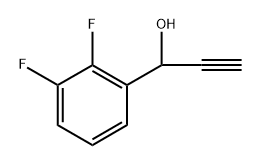 1-(2,3-Difluorophenyl)prop-2-yn-1-ol,1494037-75-0,结构式