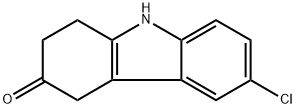 6-chloro-2,3,4,9-tetrahydro-1H-carbazol-3-one,1494728-32-3,结构式