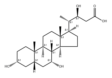 hemulcholic acid Struktur