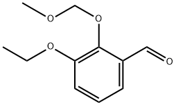 3-ethoxy-2-(methoxymethoxy)benzaldehyde,1496601-98-9,结构式