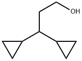 Cyclopropanepropanol, γ-cyclopropyl- Struktur