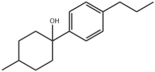 4-methyl-1-(4-propylphenyl)cyclohexanol Structure