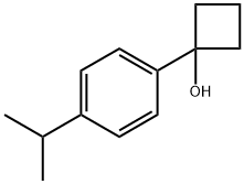 1-(4-isopropylphenyl)cyclobutanol Structure
