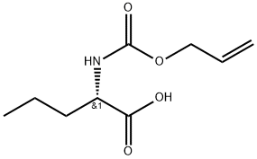 N-Allyloxycarbonyl-L-norvaline,1499193-22-4,结构式