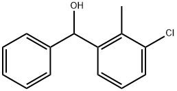 (3-chloro-2-methylphenyl)(phenyl)methanol Structure