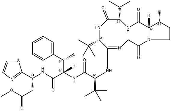 抗生物質MA-251C1 化学構造式
