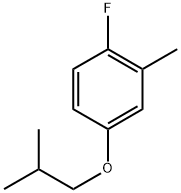 1-Fluoro-4-isobutoxy-2-methylbenzene Structure