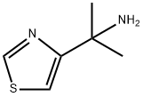 4-Thiazolemethanamine, α,α-dimethyl- Structure