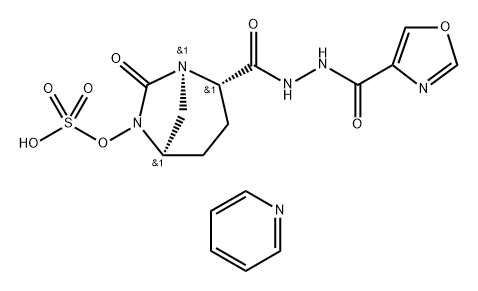 1501978-27-3 PYRIDINIUM (2S,5R)-N'-(1,3-OXAZOL-4-YLCARBONYL)-7-OXO-6-(SULFOOXY)-1,6-DIAZABICYCLO-[3.2.1]OCTANE-2-