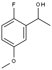 1-(2-Fluoro-5-methoxyphenyl)ethanol Struktur