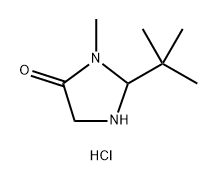 2-(TERT-BUTYL)-3-METHYLIMIDAZOLIDIN-4-ONE HYDROCHLORIDE,150213-51-7,结构式