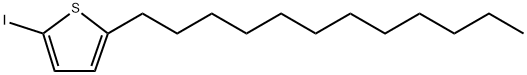 2-Dodecyl-5-iodothiophene Struktur